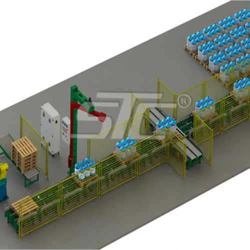 Dây chuyền băng tải Pallet STC-1